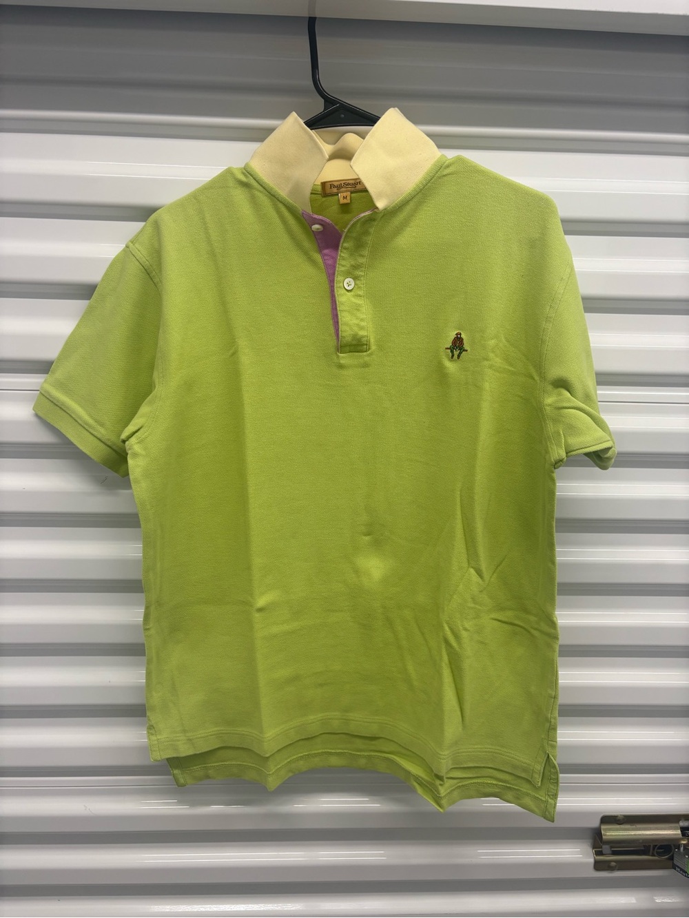 Paul Stuart Lime Green Polo Shirt Men’s